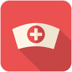 Obraz premium Nurse cap icon