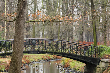 Most w parku © Grzegorz Polak