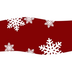 Astract Christmas background with snowflakes