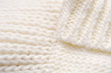 background of swirling light knitted thing
