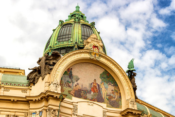 Obraz premium Prague Municipal House