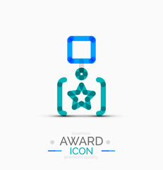 Award icon, logo