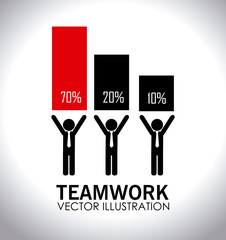 Business design over white background vector illustration