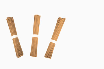 Three packs of soba