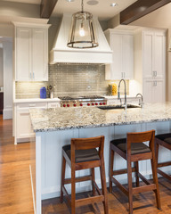 Kitchen in New Luxury Home