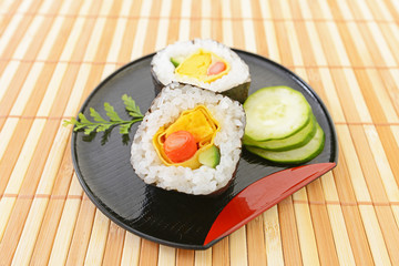 美味しそうな巻き寿司