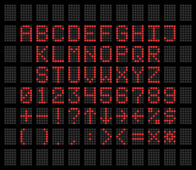 Electronic alphabet