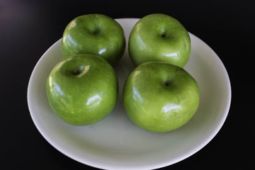 Green apples