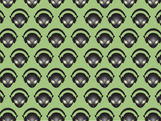 Alien monsters Background