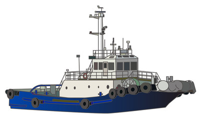 Obraz premium タグボート