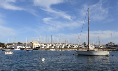 Yacht marina