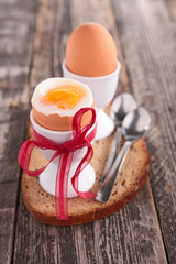 boiled egg for breakfast
