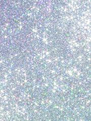 Fototapeta premium Polarization pearl sequins, shiny glitter background