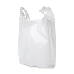 Plastic Grocery Bag / with clipping path
