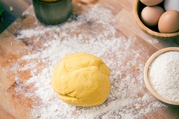 raw dough