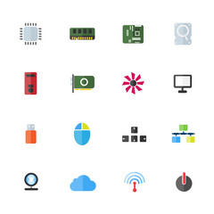 computer device hardware color icon