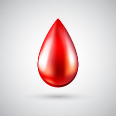 Obraz premium Red drop