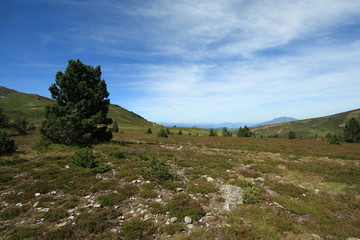 Fototapeta na wymiar Col de Pailhères, Pyrénées ariégeoises
