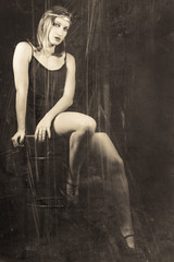 sensual woman of the 30s