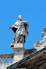 Fototapeta na wymiar Basilica Santa Maria maggiore - Rome - outside