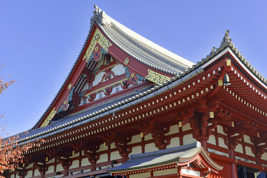Sensoji Buddhist Temple in Asakusa, Tokyo, Japan