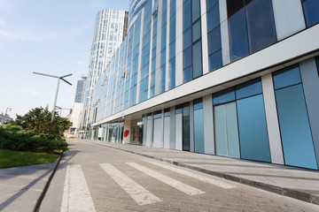 modern business building exterior
