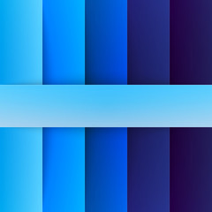 Abstract blue rectangle shapes background
