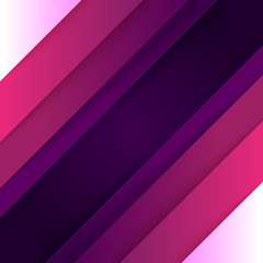 Abstract purple and violet paper triangle shapes background