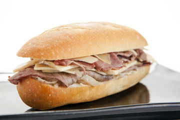Ham cheese sandwich