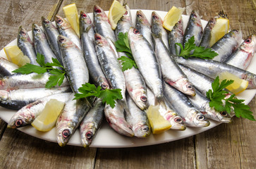 Sardinas frescas
