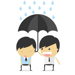 help and support. idea concept vector illustration