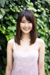 Fototapeta premium 笑顔の女性