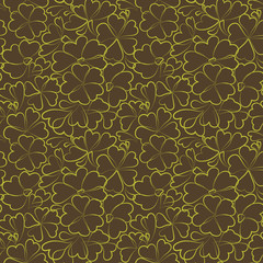 Cotton fabric Seamless Floral Pattern