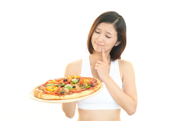 ダイエット中の女性