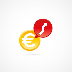 hausse des prix-euro