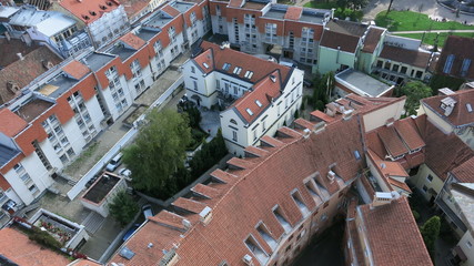 Черепичные крыши старого Вильнюса