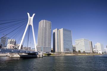 Fototapeta premium 隅田川と中央大橋
