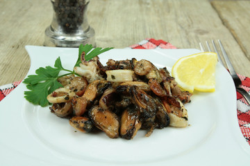 poêlée de fruits de mer