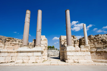 Fototapeta premium Ruins of Beit She'an