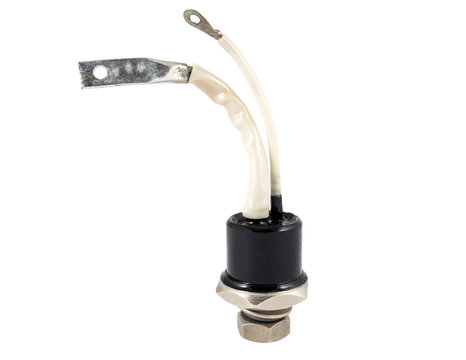 Powerful metal thyristor