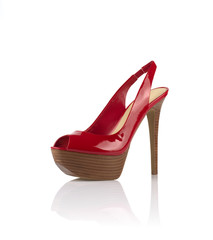 Naklejka premium Fashionable women shoe