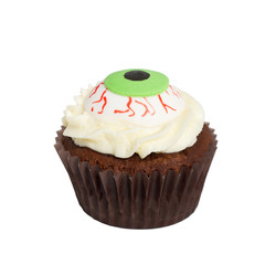 Halloween cake, zombie eyes