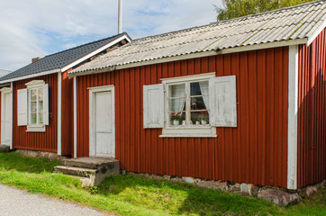 Gammelstad church town in Sweden