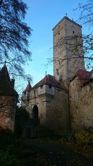 Burgturm und Burgtor rothenburg ob der tauber