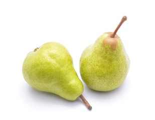 Pears isolated on white background