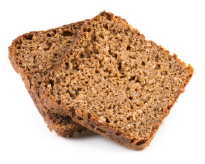 bread isolated on a white background