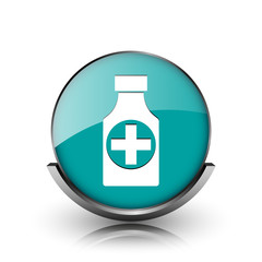 Pills bottle  icon