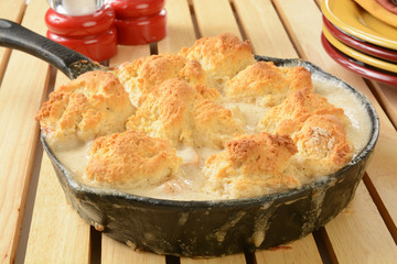Chicken pot pie casserole