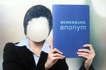 Anonymous job application