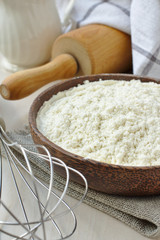 Homemade gluten free flour blend